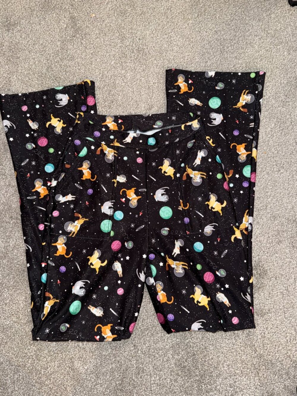 Blackmilk SAMPLE Bootleg Space Pets Toasty Pants S